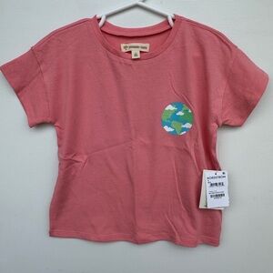 Tucker and Tate girls Earth shirt. NWT